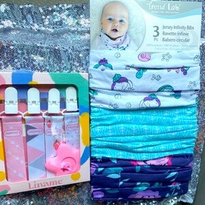 Pacifier holder & Bib Bundle